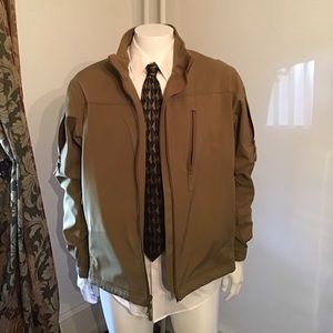 Tan men phantom jacket large